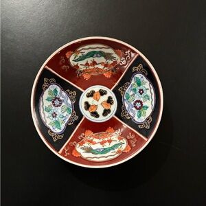 Vintage Ritz Carlton Hand-Painted Imari Style  Dish